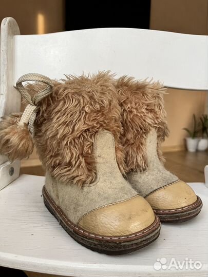 Сапоги зимние детские 24