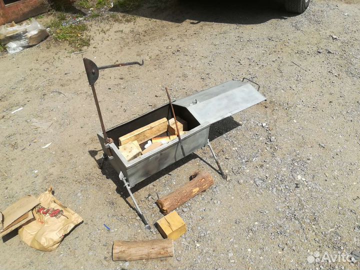 Мангал коптилка походный 3мм