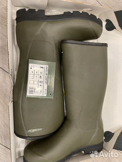 Сапоги каучуковые мужские LE chameau 45 размер