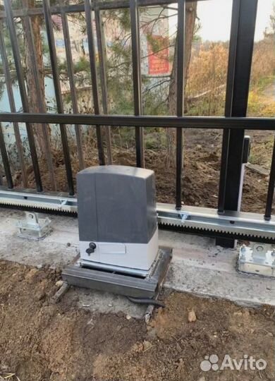 Откатные ворота 