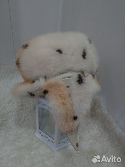 Шапка норковая женская