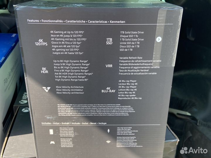 Игровая консоль xbox series X новая без геймпада