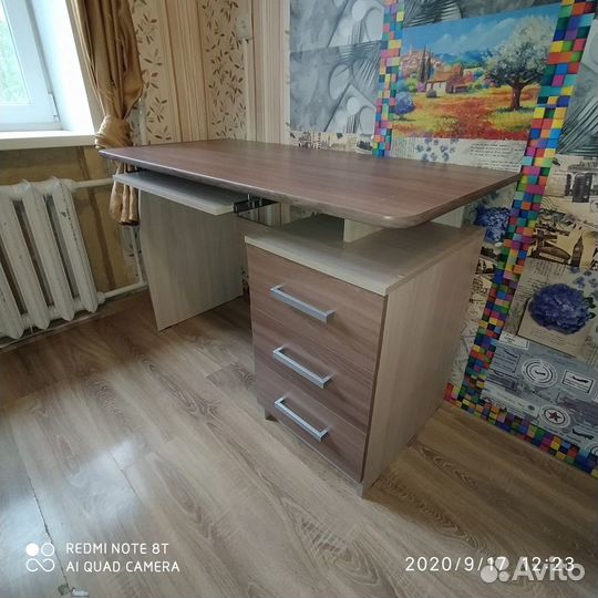 Стол письменный сп-4, ширина 1,2м, правый-левый