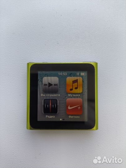 iPod nano 6 16гб зеленый