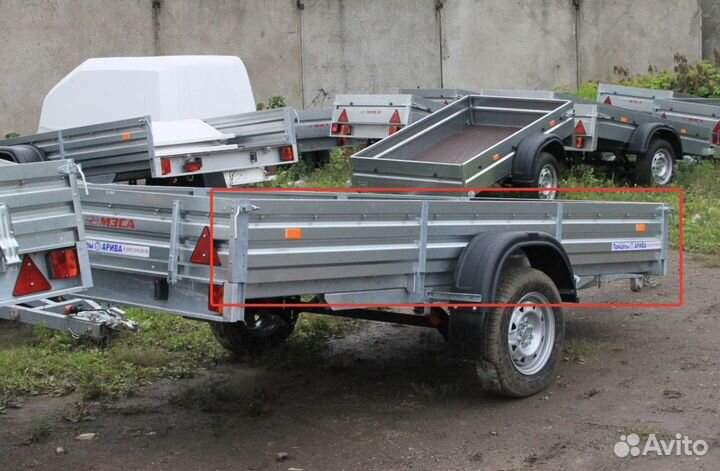 Борт на прицеп боковой мзса 817711 (12.001-05, 16