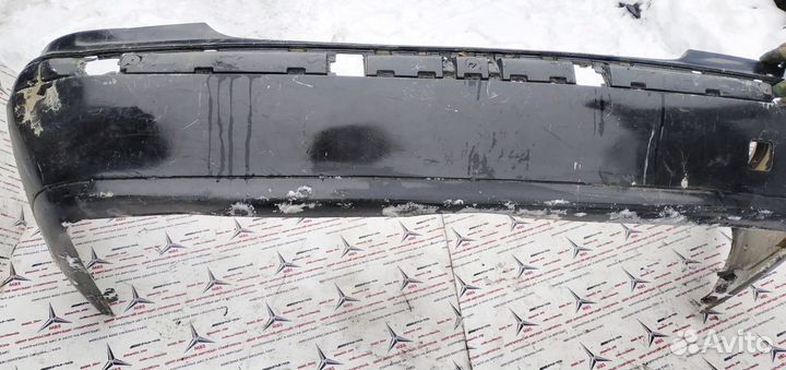 Бампер задний w220 Mercedes дорест