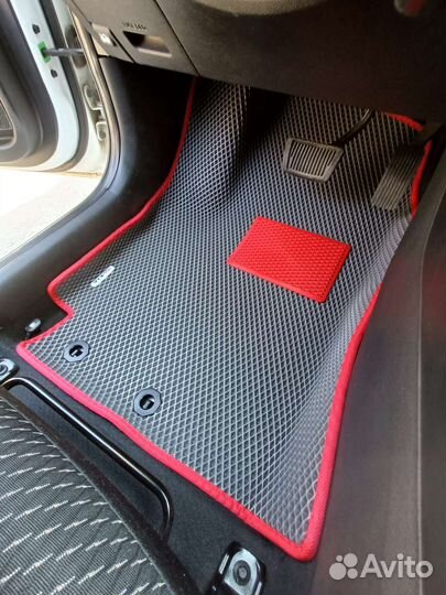 Коврики Ева с бортами Асбест