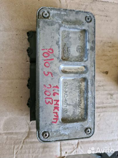 Эбу двигателем Volkswagen Polo 2013 1.6 МКПП