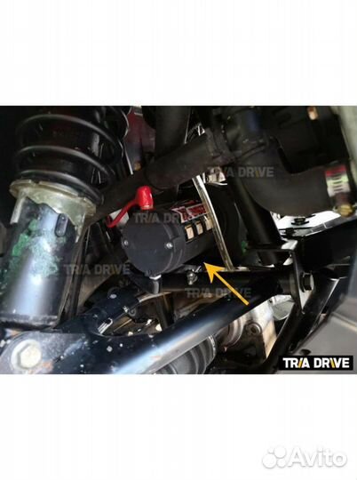 Лебедка MW X 3500 на квадроцикл (стальной трос)