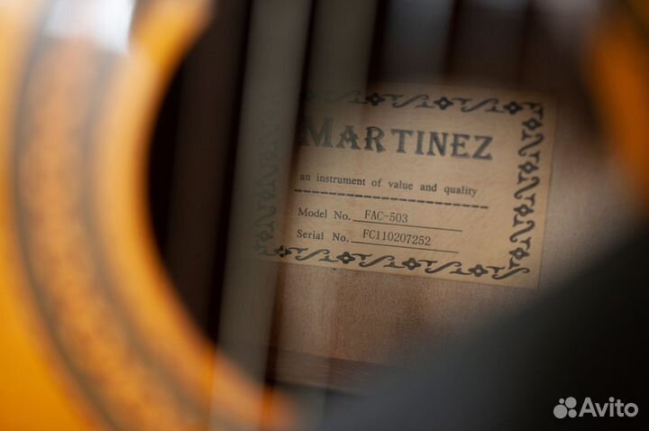 Классическая гитара martinez FAC - 503