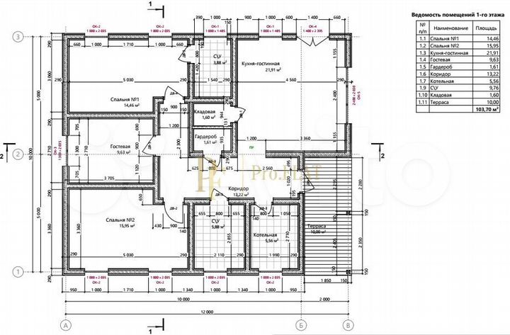 Дом 126 м² на участке 10 сот.