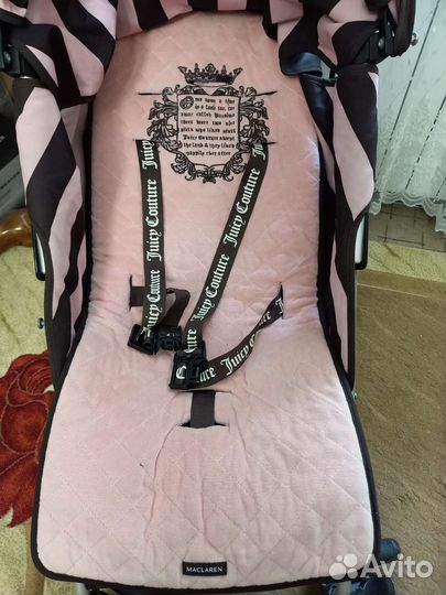 Коляска maclaren juicy couture лимитированная