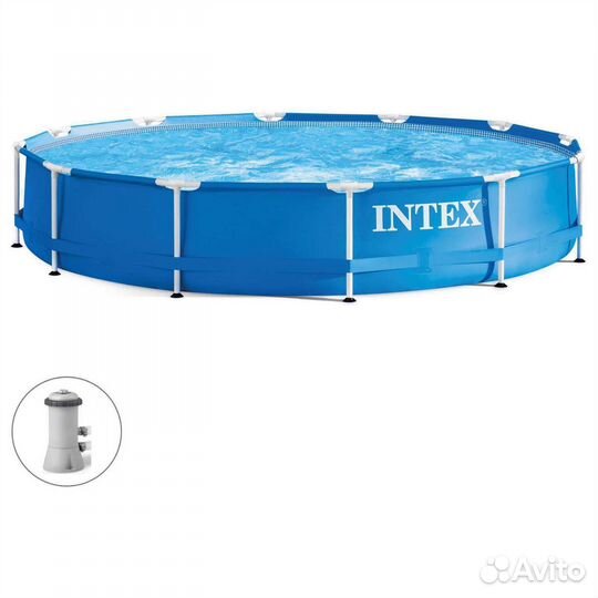 Каркасный бассейн новый