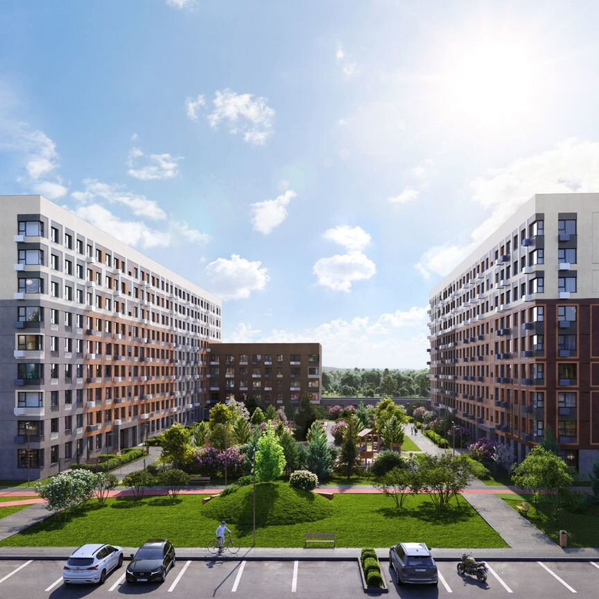 2-к. квартира, 46,1 м², 5/9 эт.