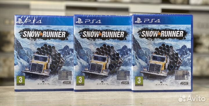 Snowrunner (Новый Диск) Sony PS4 Русская Версия