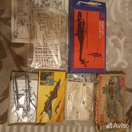 Модели самолётов и вертолётов