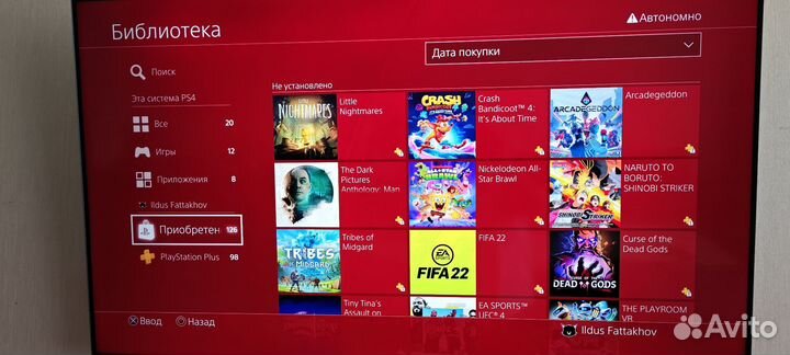 Sony playstation 4 PS4 pro 1tb с играми