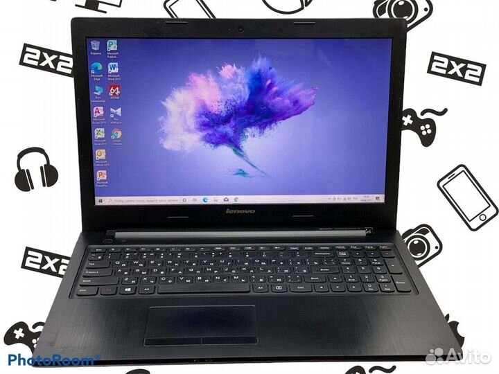 Мощный ноутбук Lenovo 4 ядра, 8gb, видео 2gb