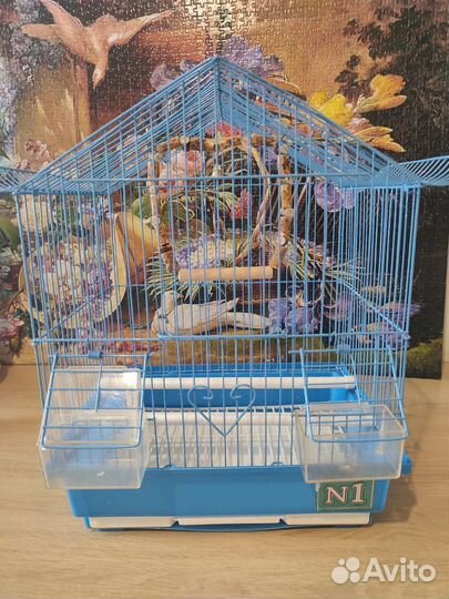 Клетка для попугая бу