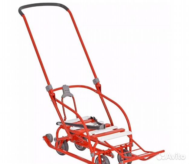 Санки на колесах новые