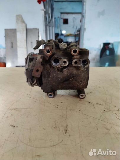 Компрессор кондиционера mitsubishi lancer 7