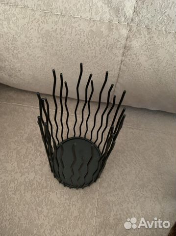 Подсвечники, ваза HM, золотая шкатулка