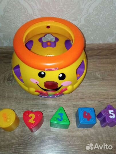 Сортер Горшочек Fisher price игрушка развивающая
