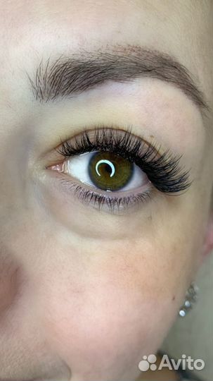 Наращивание ресниц на дому