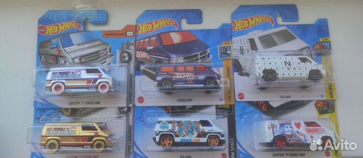 Hot Wheels подборка Dodge