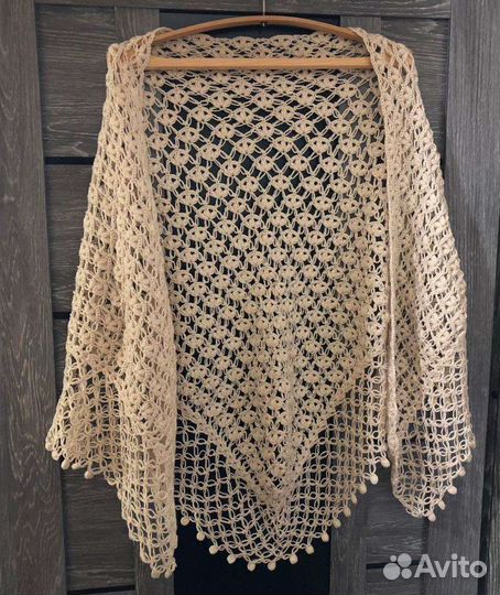 Шаль-Платок, вязаные