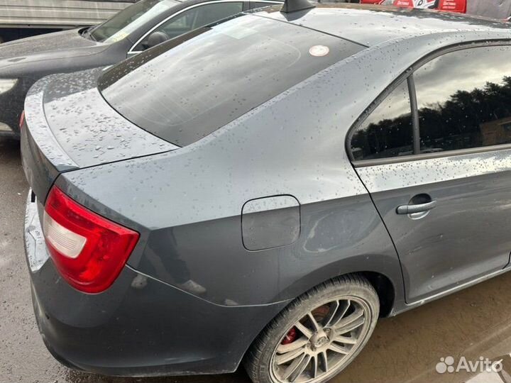 Задняя часть кузова Skoda Rapid 1 2012-2020