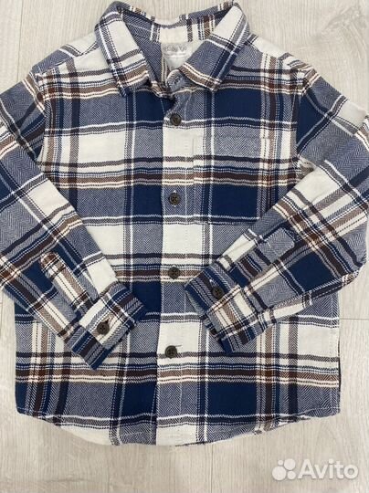 Рубашка на мальчика 86 новая
