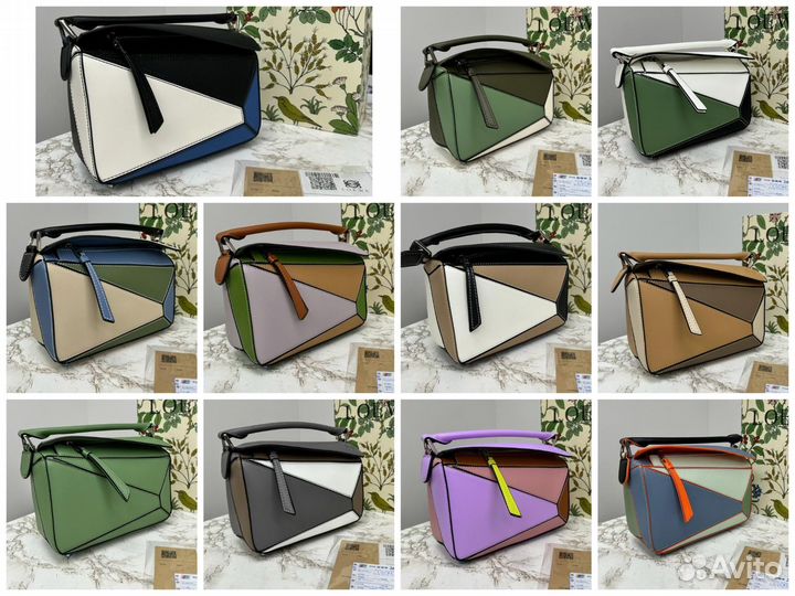 Сумка loewe кожа 25 см