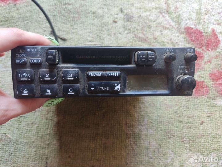 Магнитола subaru СССР