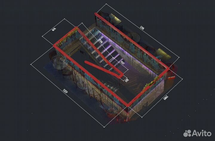 Обработка данных с мобильного лазерного сканера