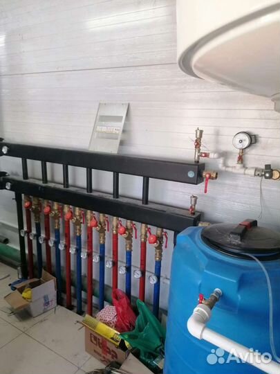 Отопление, водоснабжение, канализация, тёплый пол