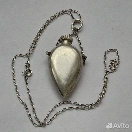 Серебряный флакон для духов спартакиада народов сс