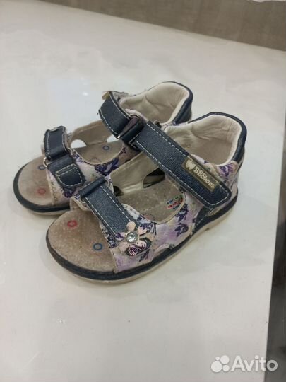 Сандалии для девочки 21 размер