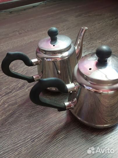Заварочный чайник СССР латунь
