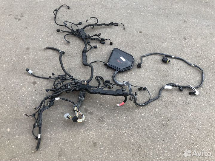 Проводка двигателя BMW 7 F01 F02 08-12 N63 4.4L
