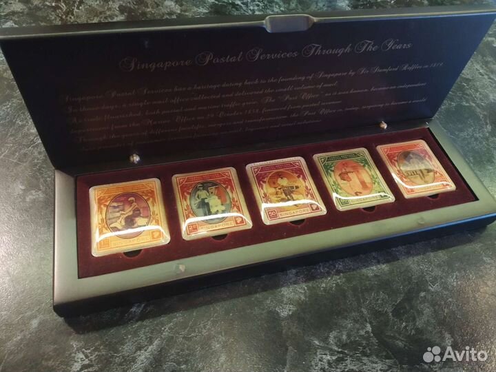 Сувенирные магниты почтовые марки