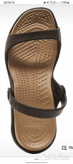 Продаю новые Crocs Cleo 38/W8