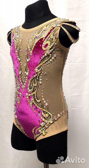 Купальник для художественной гимнастики, 125-135