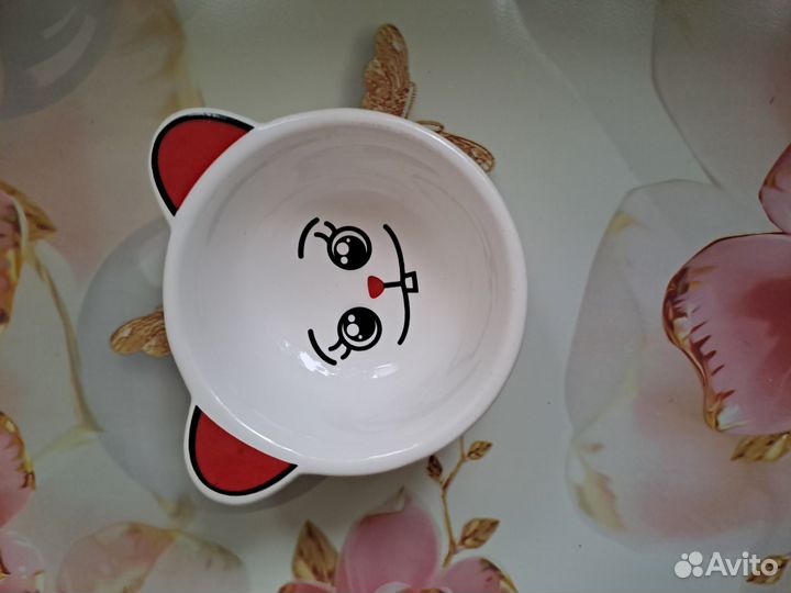 Миска для маленьких жителей (хомяков, крыс.)