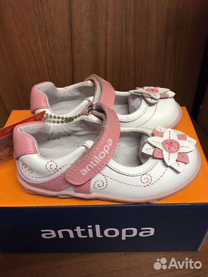 Туфли новые натур.кожа Antilopa р.23, 24, 25