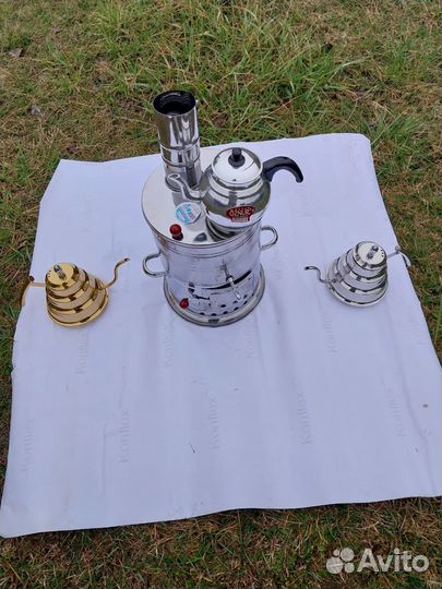 Самовар на дровах, шашлычные наборы