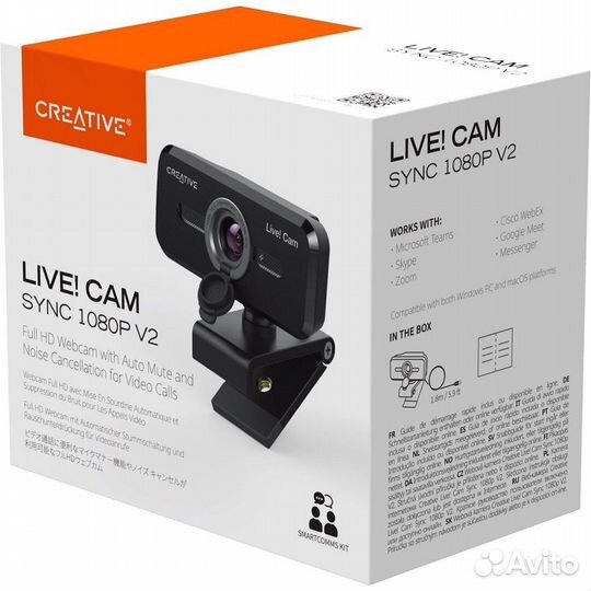 Веб-камера Creative Live Cam Sync V2