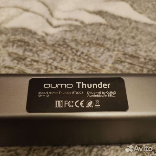 Портативная колонка qumo thunder BT0023
