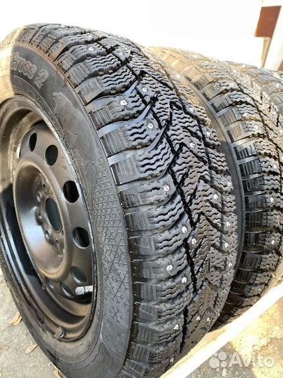 Колеса Cordiant Snow Cross 2 175/65 R14+штампы ваз