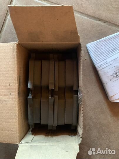 Тормозные колодки задние bmw